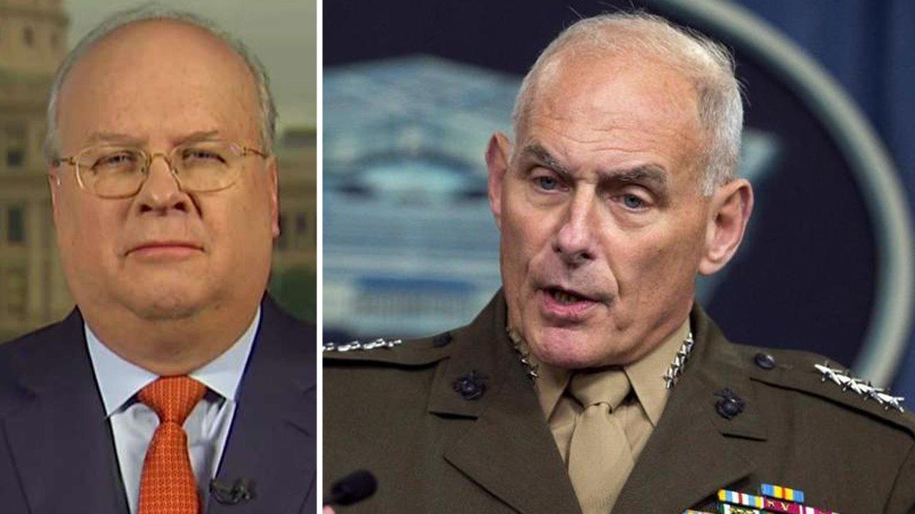Too many generals? Rove blasts critics of Trump's Cabinet