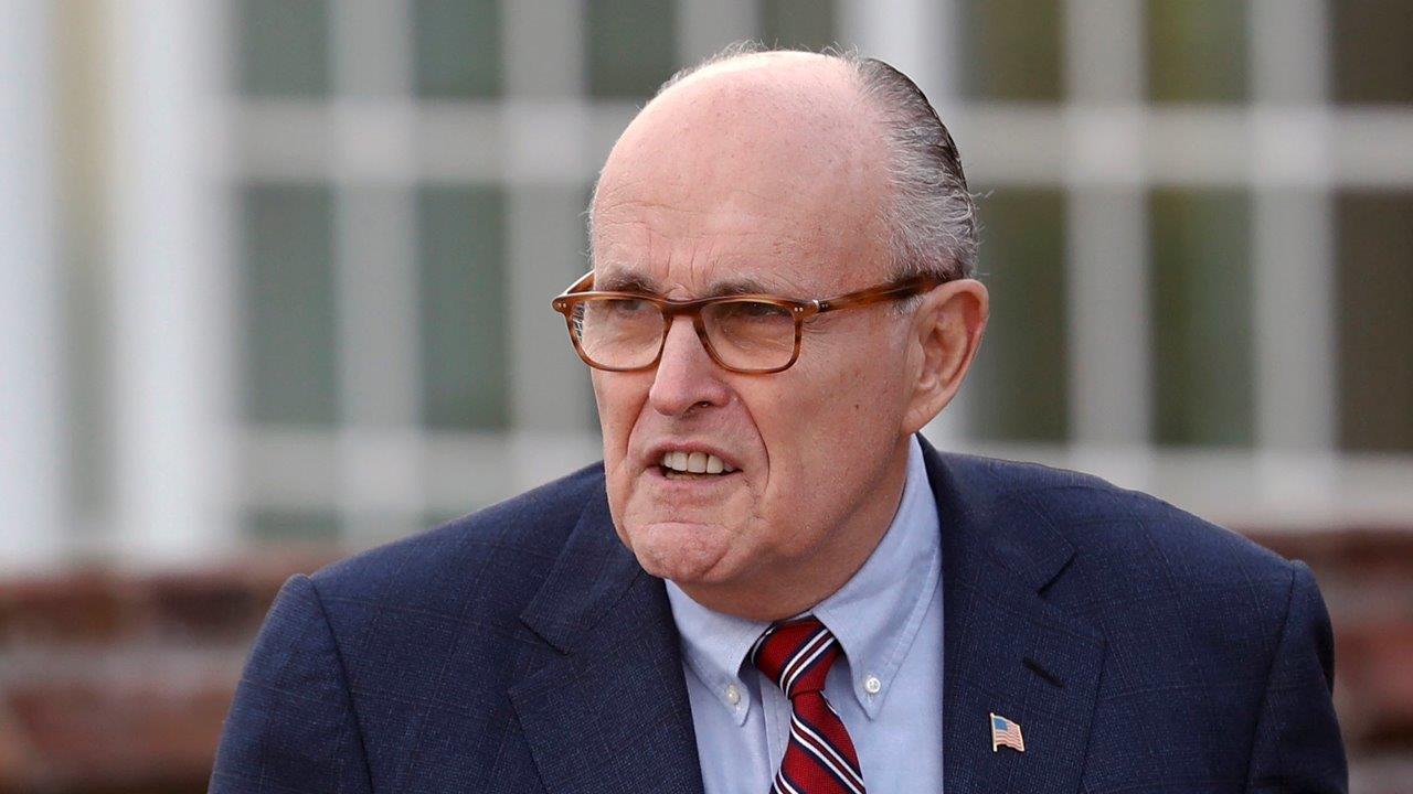 Rudy Giuliani is out of the running for a Cabinet position