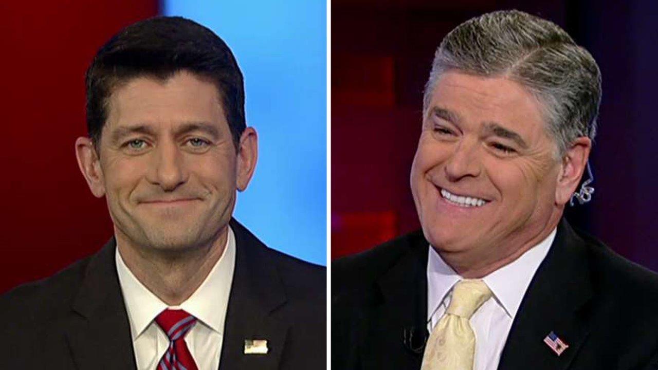 Paul Ryan: It's so exciting to tackle big issues with Trump