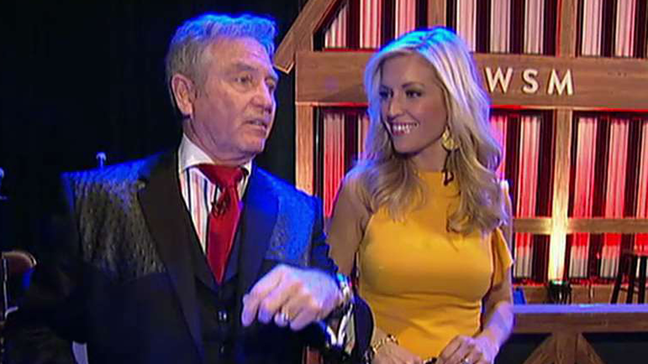 Ainsley Earhardt visits the Grand Ole Opry