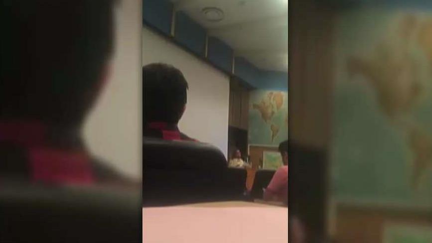 Legal trouble for student who recorded anti-Trump rant?