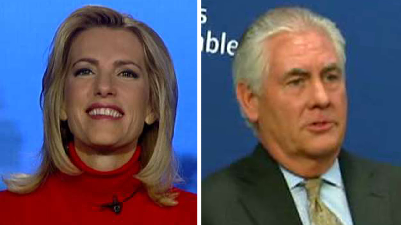 Ingraham: Tillerson pick is frankly pretty genius