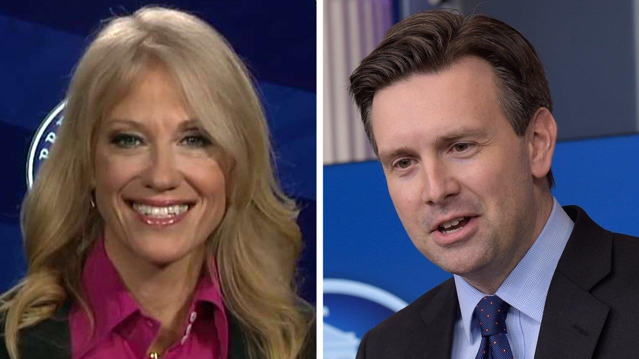 Conway scolds Josh Earnest for playing 'political pundit'