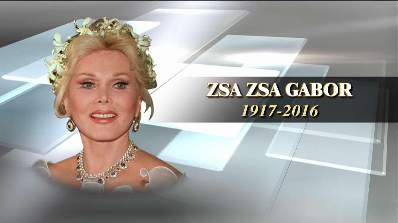 Zsa Zsa Gabor dies at age 99