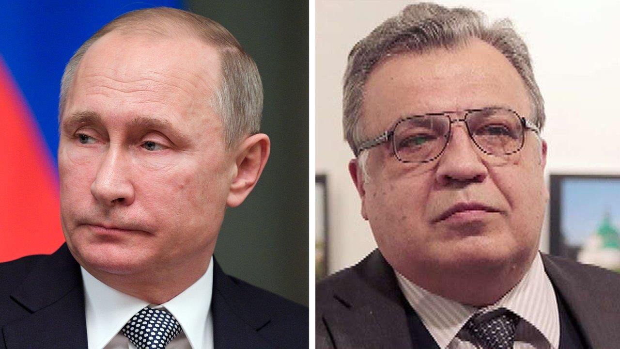 Putin responds to killing of Russia's ambassador to Turkey