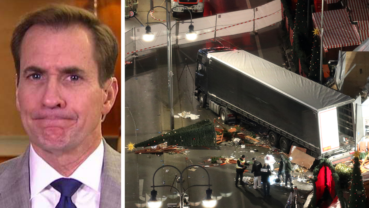 John Kirby reacts to deadly truck attack in Berlin