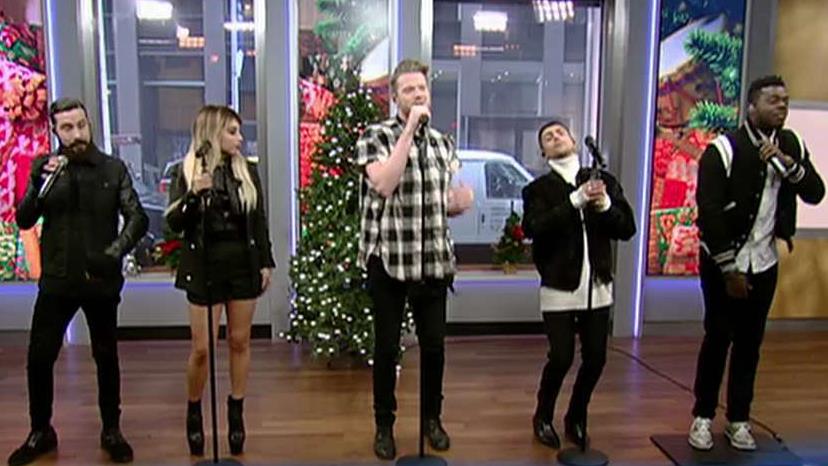 Pentatonix performs 'Up on the Housetop'