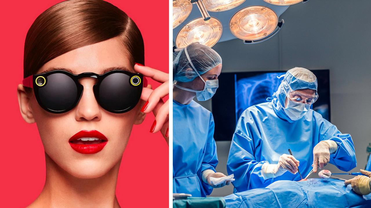 Surgery livestreamed on Snapchat Spectacles