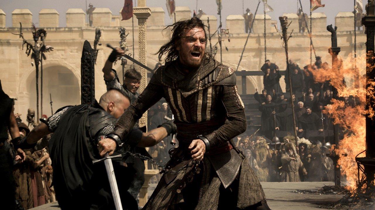 What was it like on the set of 'Assassin's Creed?'