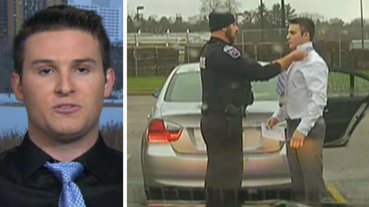 Cop gives speeding student necktie lesson instead of ticket