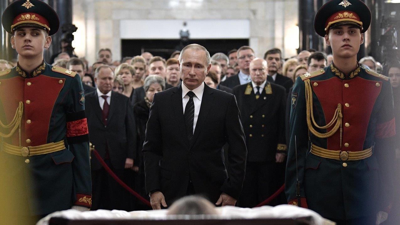 Putin attends memorial for murdered Turkish ambassador