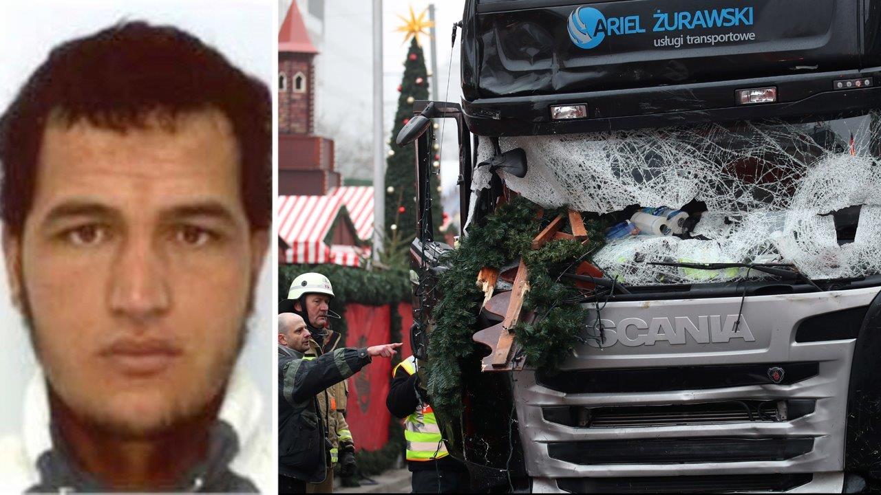 Manhunt continues for prime suspect in Berlin truck attack