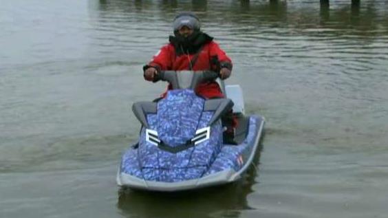 Disabled vets ride jet skis from DC to Miami