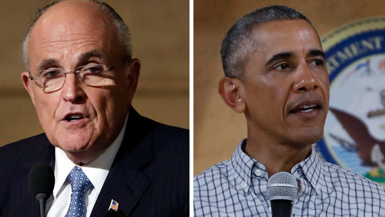 Giuliani charges Obama with being 'lackadaisical' on terror