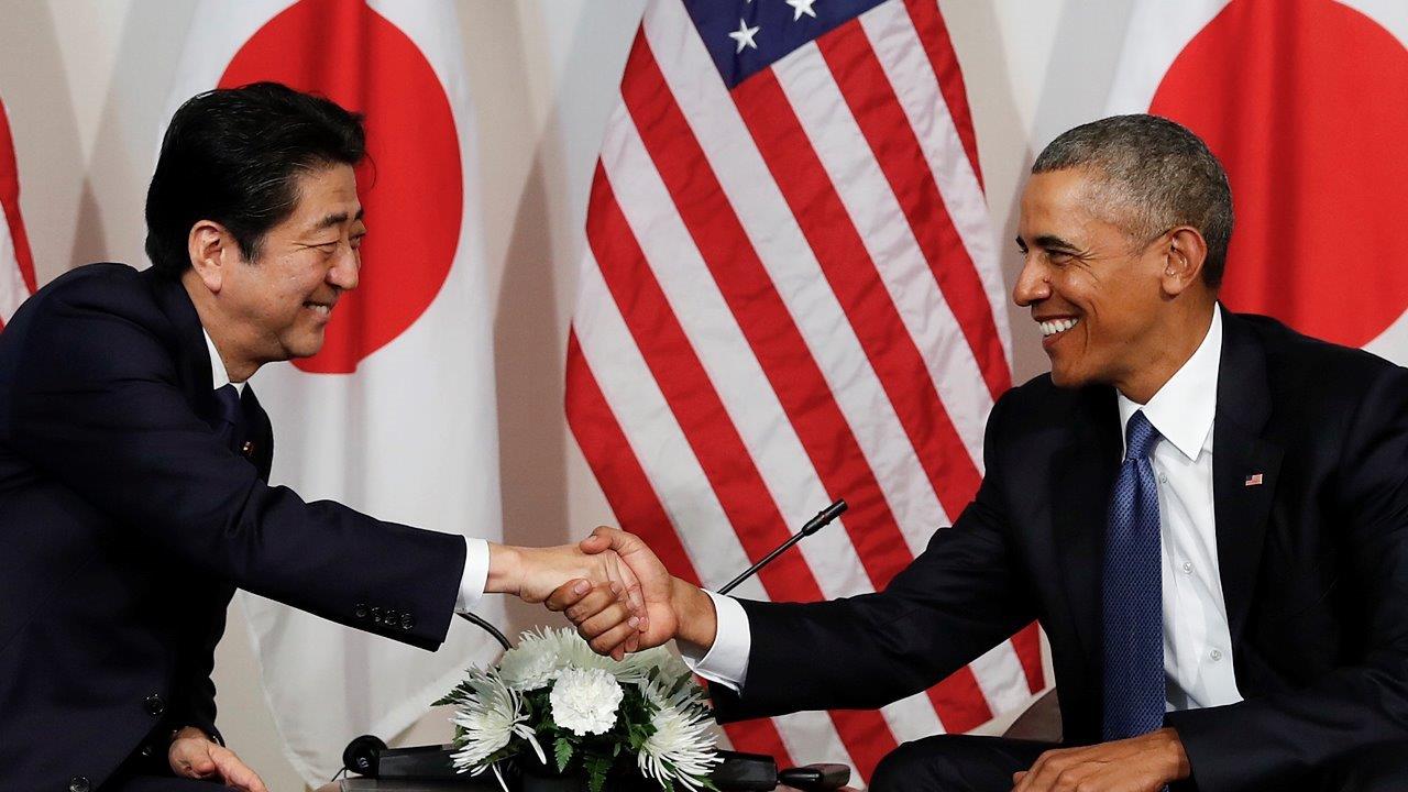 Obama, Abe meet amid concerns about Trump-Japan relations