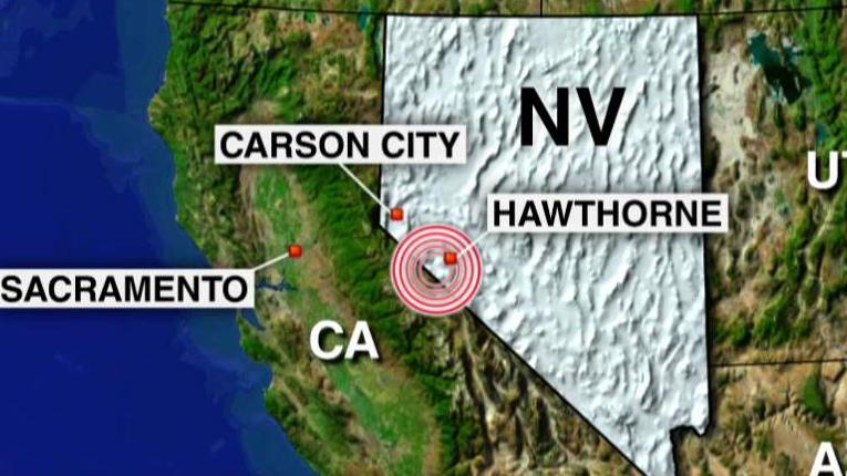 Two earthquakes rock Nevada
