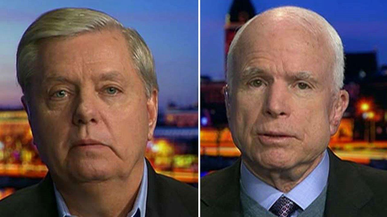 Sens. Graham, McCain call for new sanctions on Russia