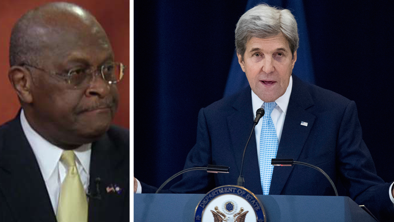 Herman Cain: Kerry's speech 'deceiving and misleading'