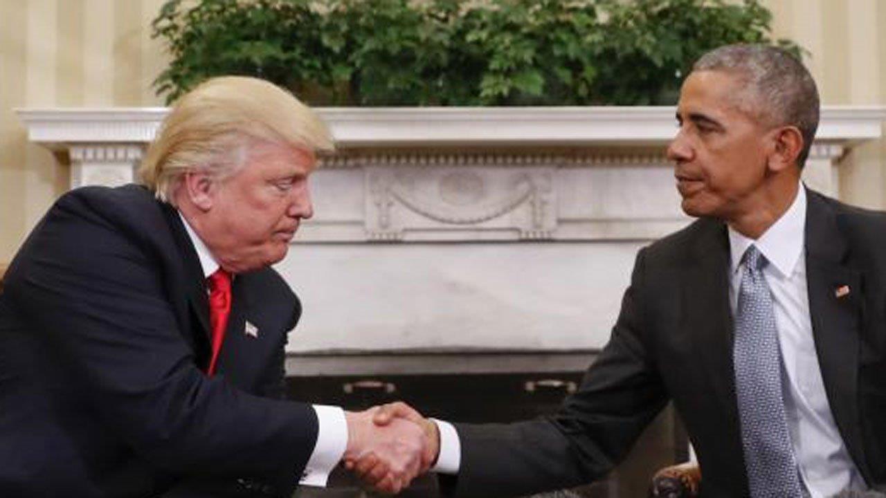 Is Obama handcuffing the Trump administration?