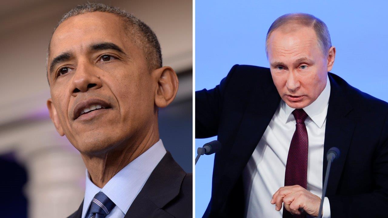 President Obama retaliates against Russia
