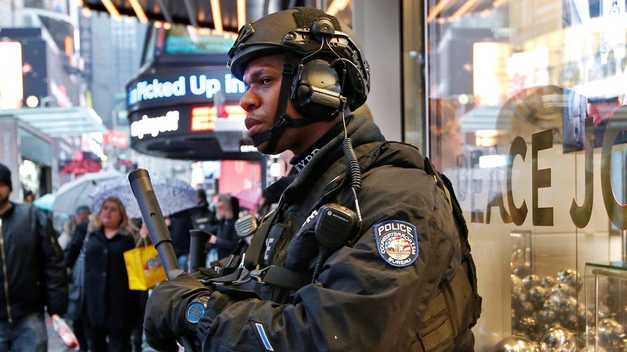 Unprecedented security in Times Square for New Year's Eve