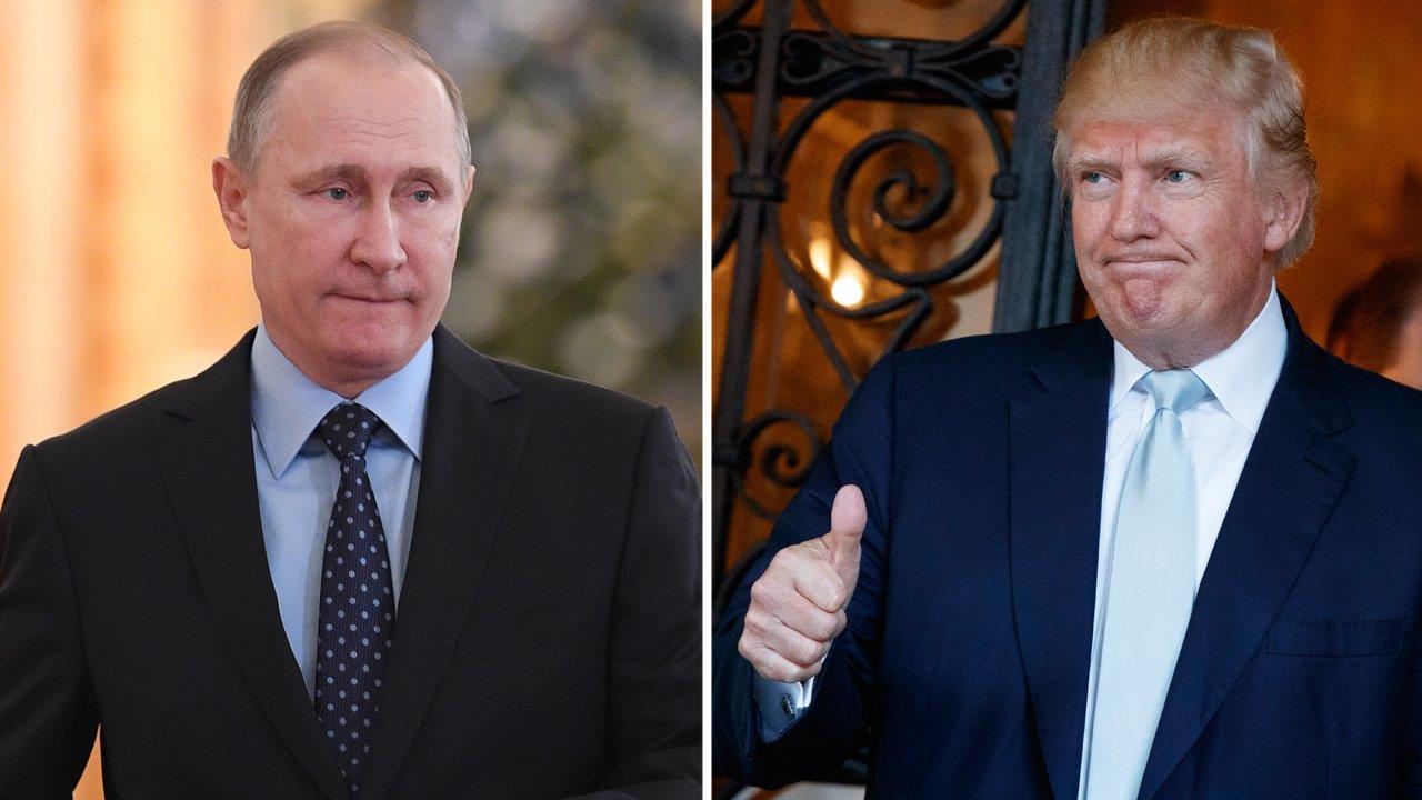 Trump takes to Twitter to praise Putin