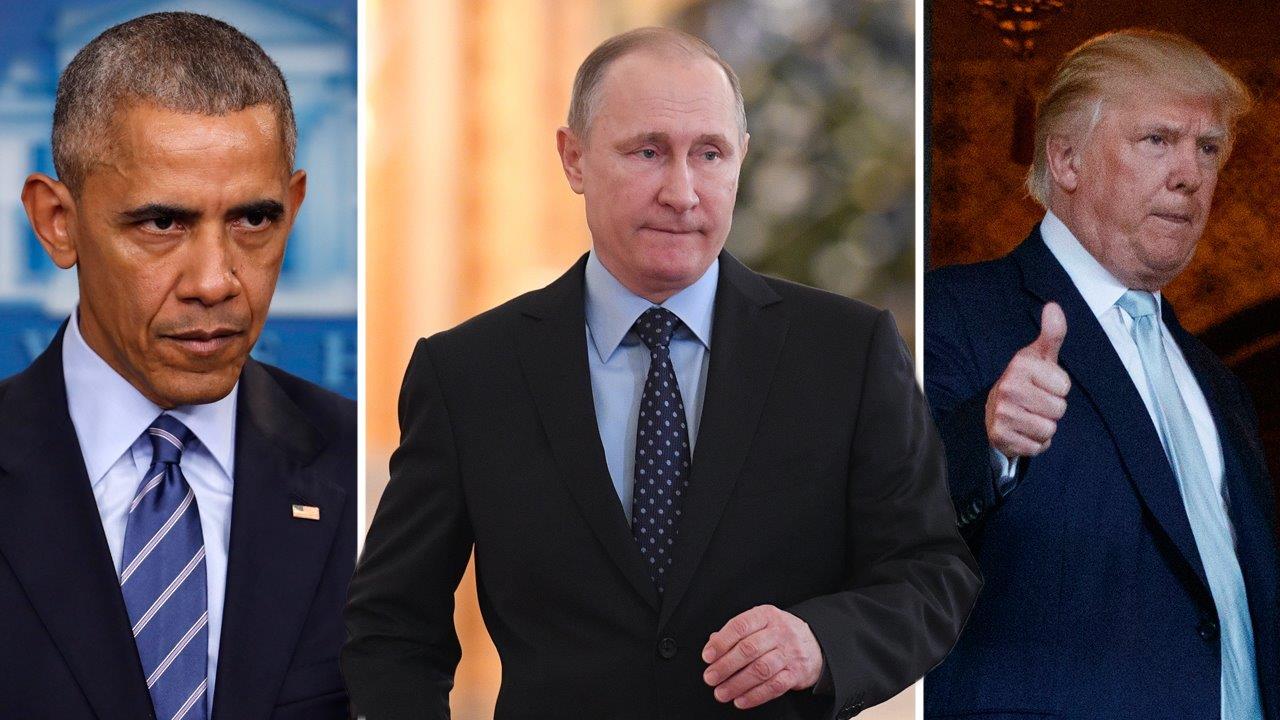 Obama punishes Putin, while Trump praises him
