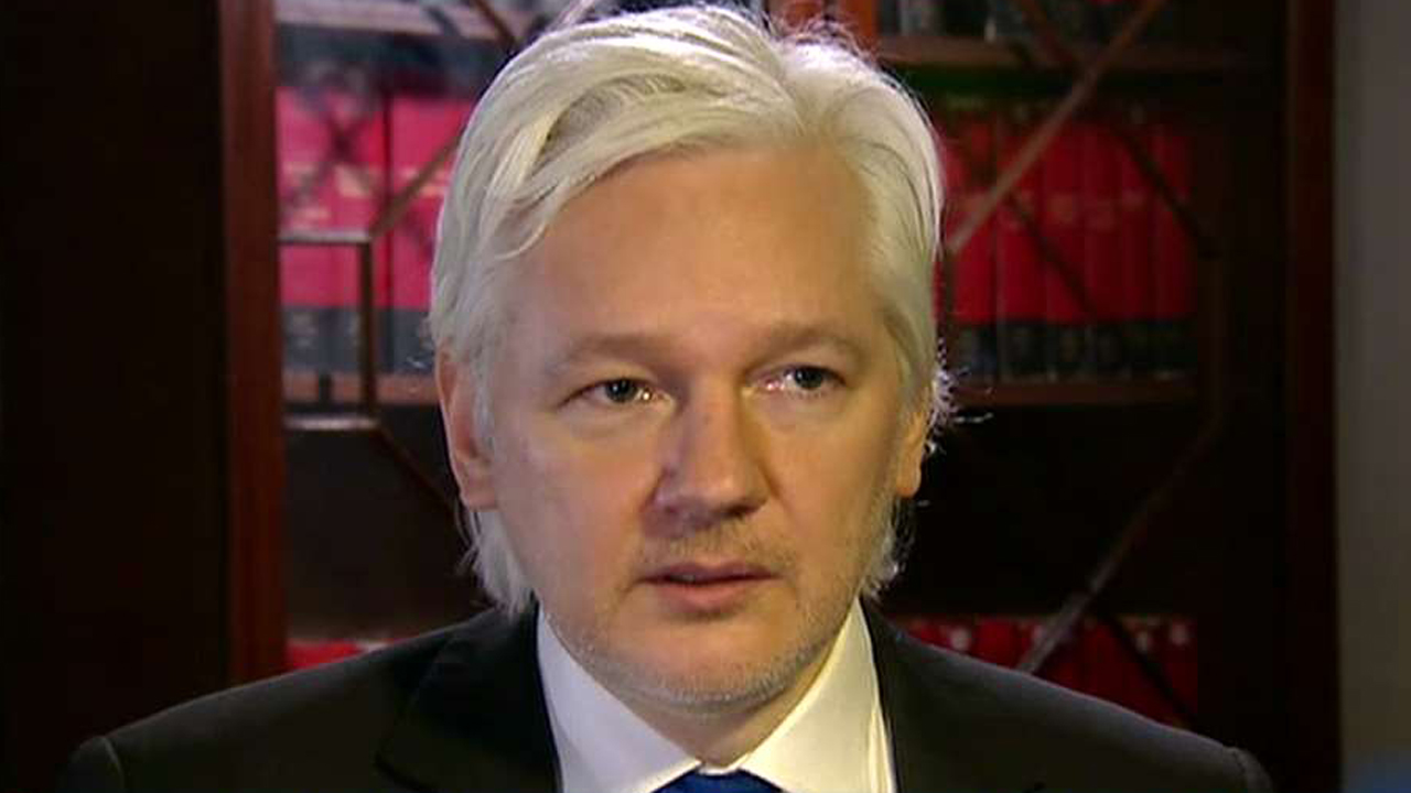 Assange insists Russia not linked to election hacks