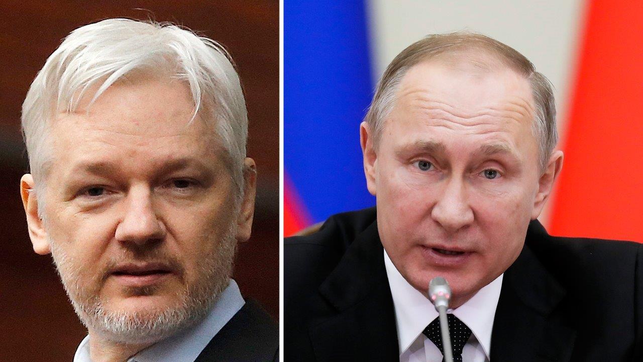 Assange tells Fox Russia was not behind DNC documents leak