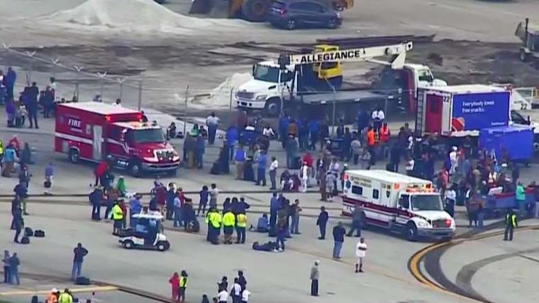 Witness describes the chaos at Fort Lauderdale Airport