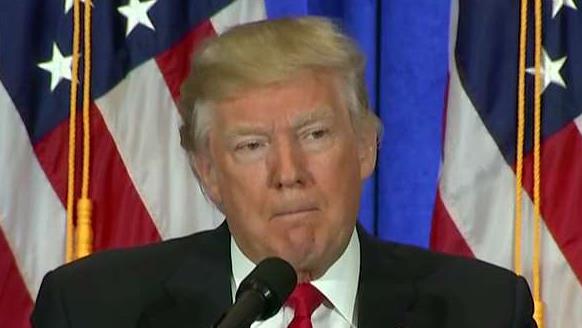 Trump: 'Blot' on intel agencies if they leaked Russia report