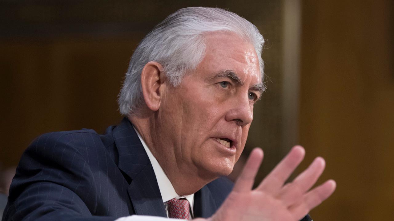 Tillerson: I would not use the term 'war criminal' for Putin