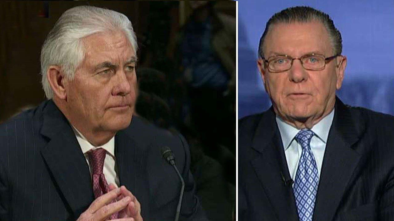 Gen. Keane: Tillerson wants to hold Russia accountable