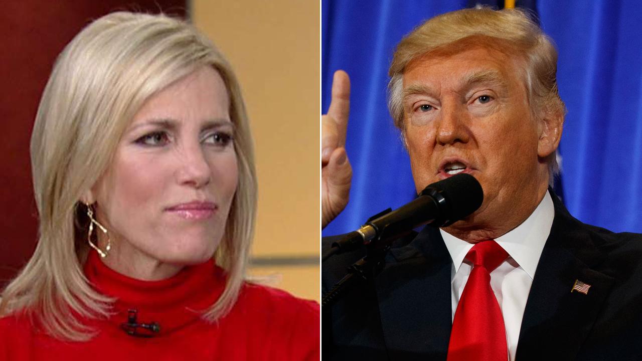 Ingraham: Trump will not be a punching bag for the media