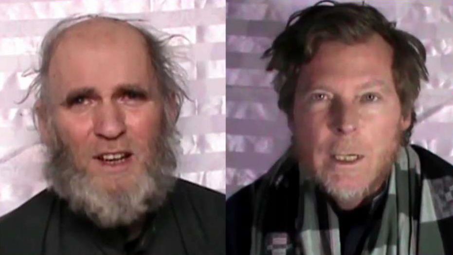 Taliban video purportedly shows US, Australian hostages
