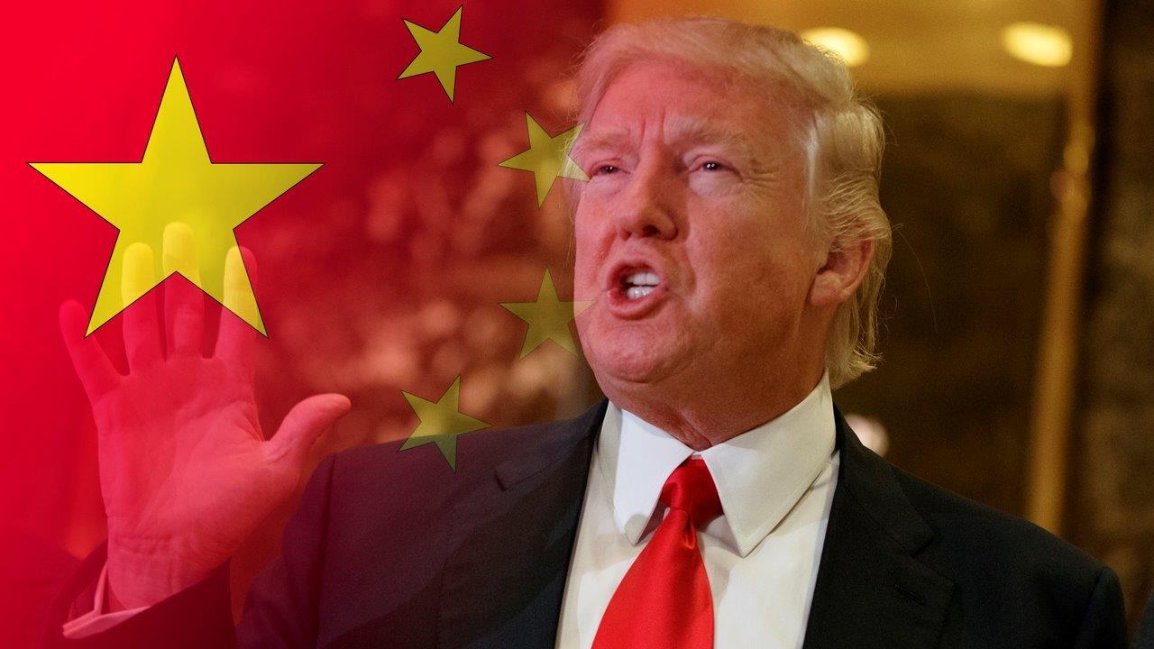 China pushes back against President-elect Trump