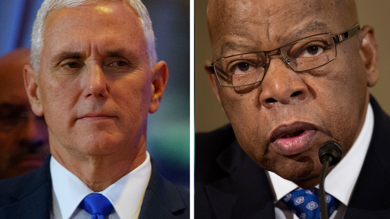 Mike Pence: I'm so disappointed in Rep. Lewis