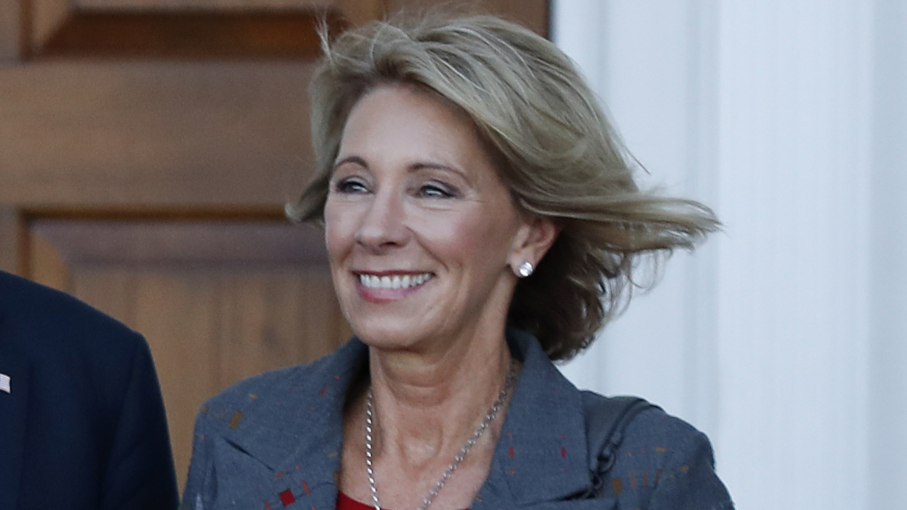 Dems target Secretary of Education nominee Betsy DeVos