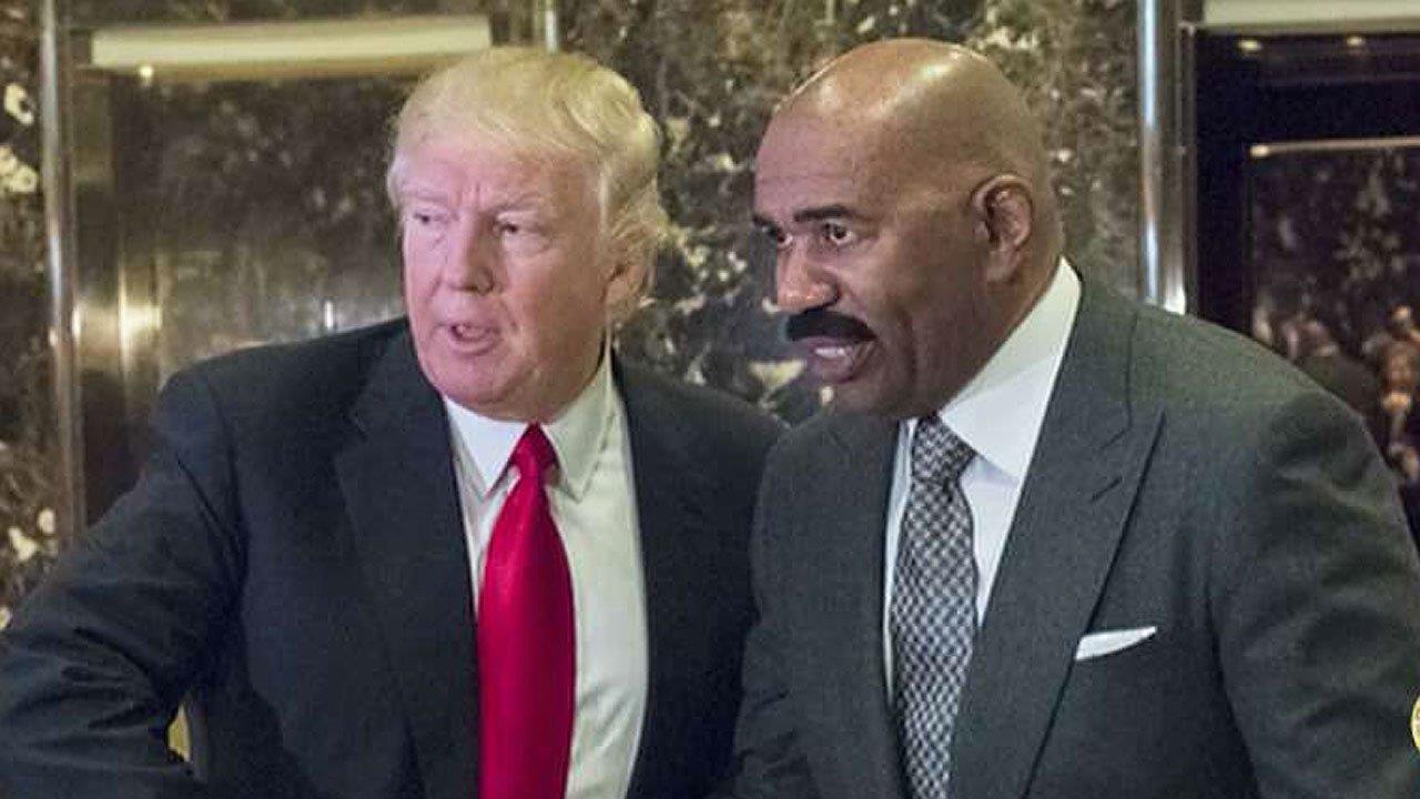 New backlash after Steve Harvey meets with Trump
