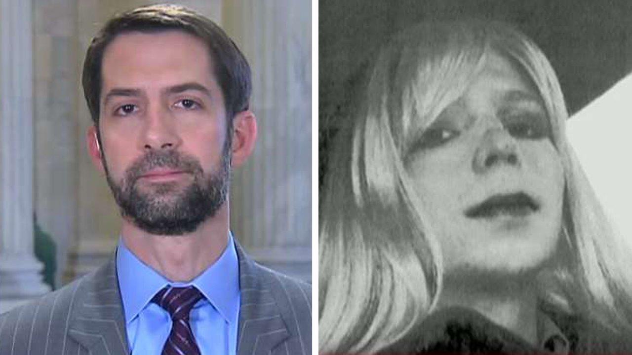 Sen. Cotton blasts commutation of Chelsea Manning's sentence