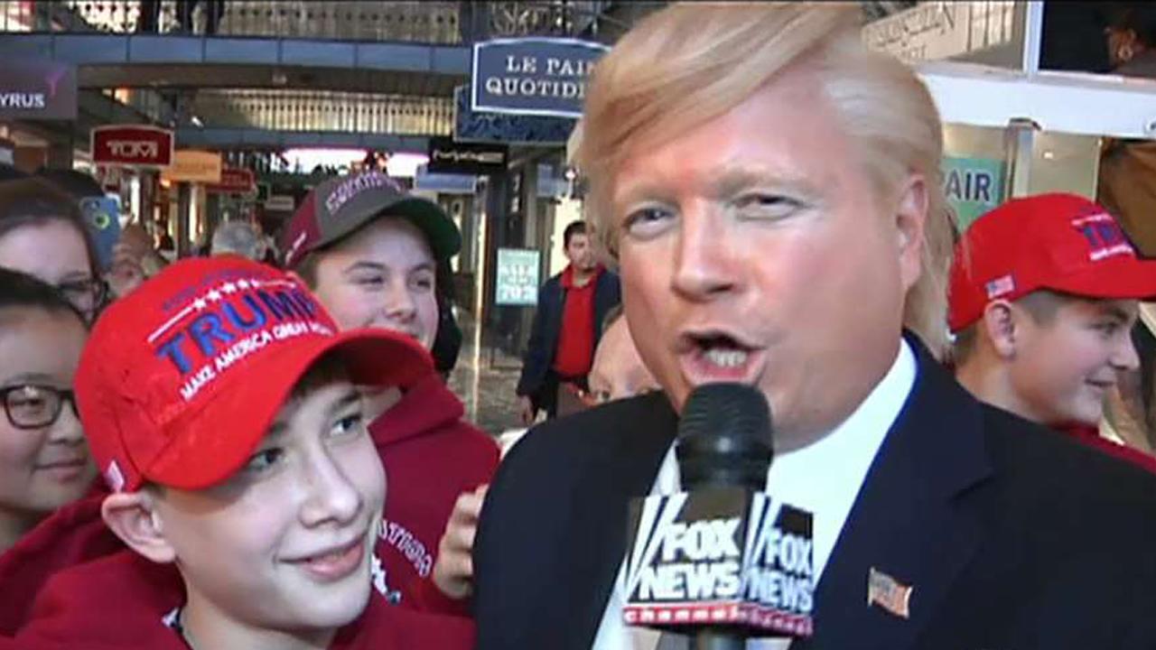Dooce is 'on the loose' with a Trump impersonator in DC 