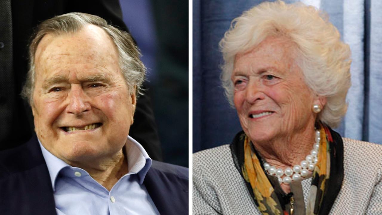 Former President George H.W. Bush and his wife hospitalized