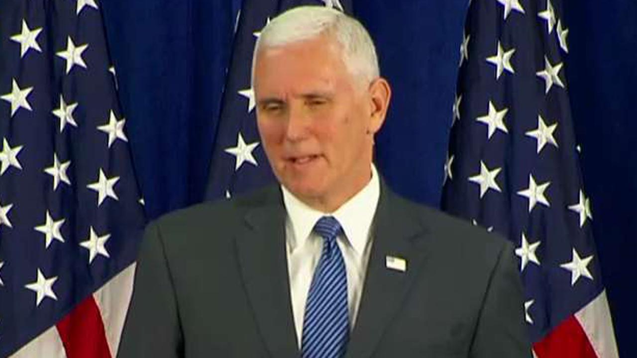 Pence: Transition was on schedule and under budget