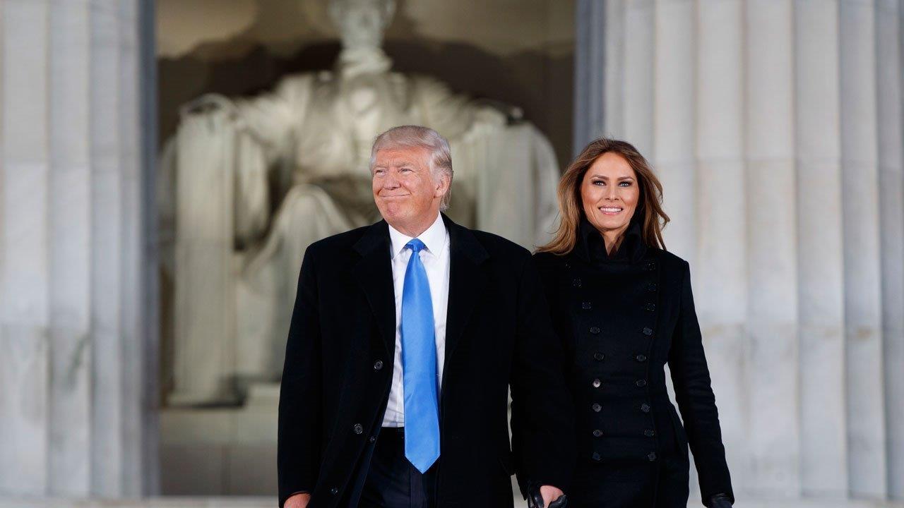 Trump arrives in DC for Inauguration Day festivities