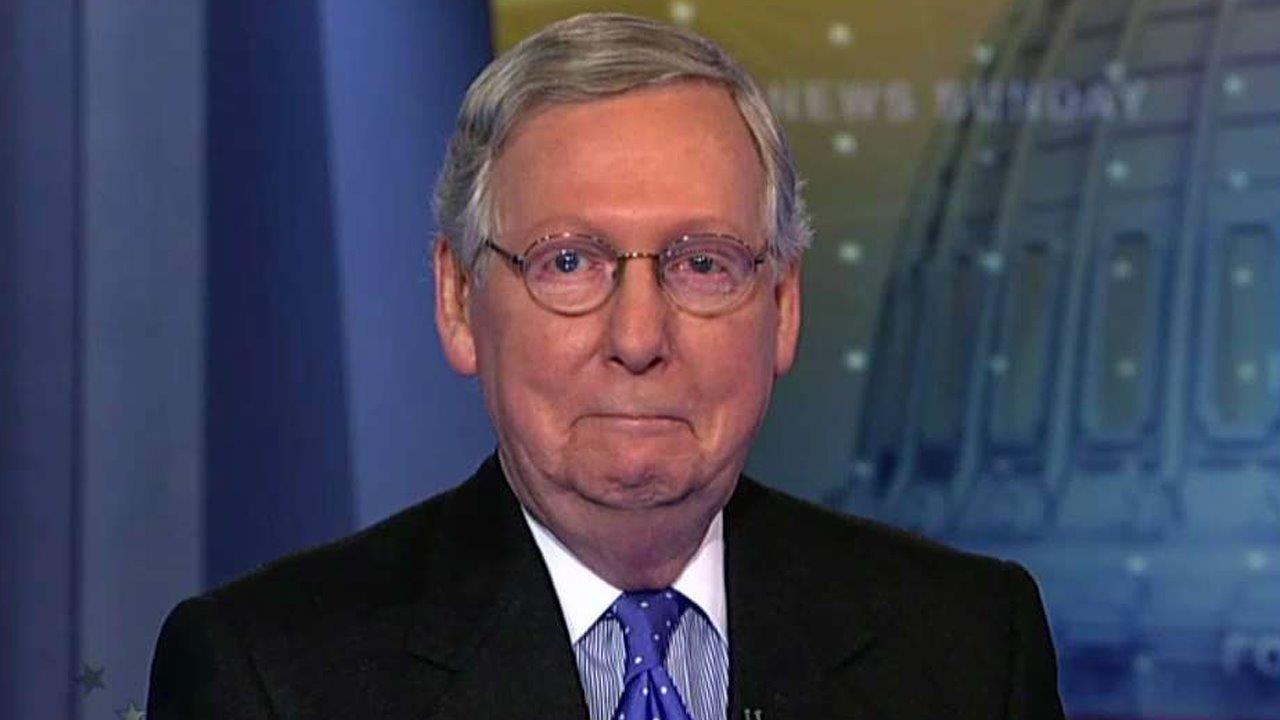 McConnell on confirmation fights over Trump's Cabinet picks