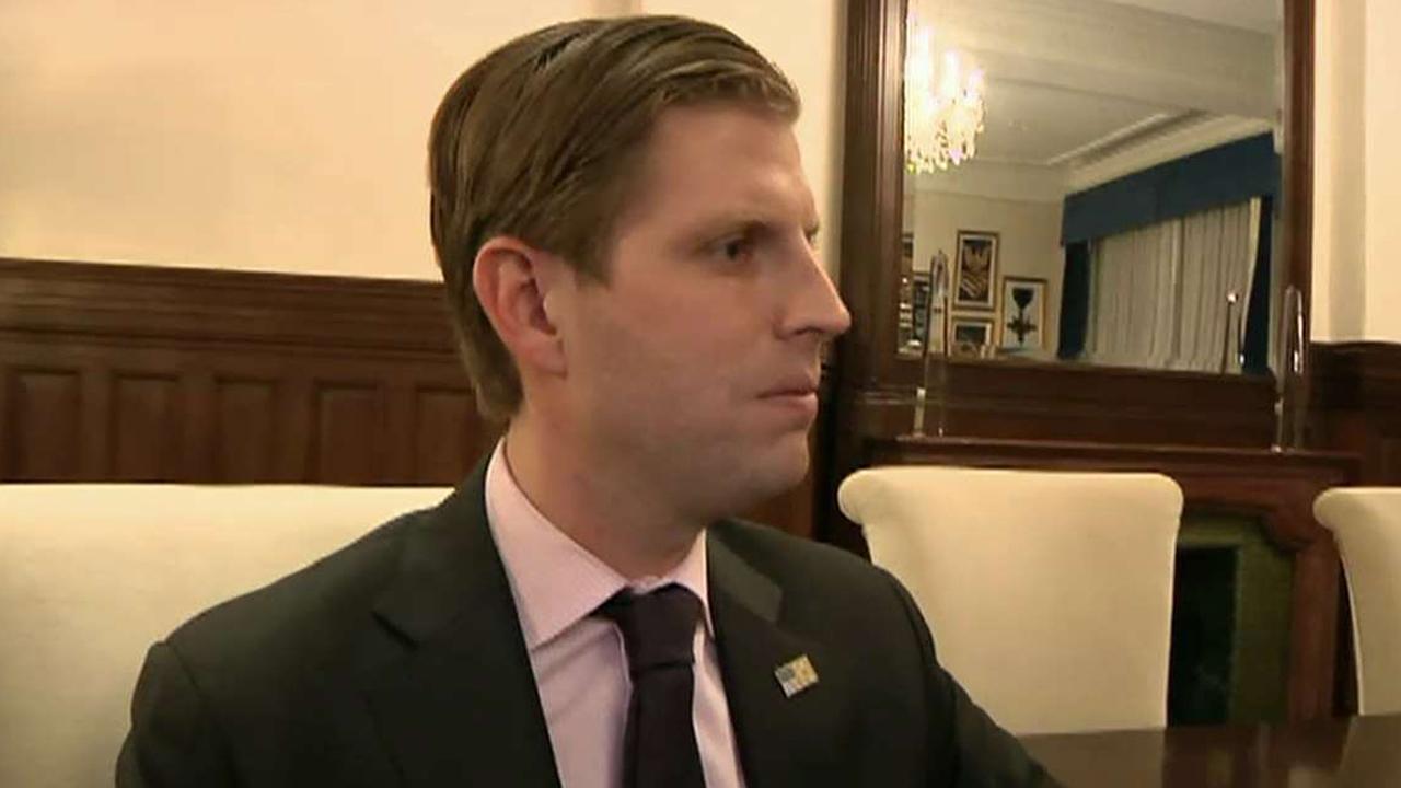Eric Trump on his father's inaugural address 