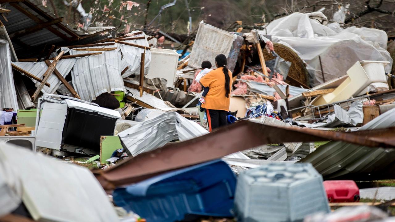 Over a dozen dead after severe storms slam Southeast