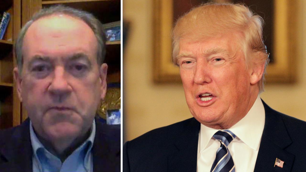 Huckabee: Trump delegitimized the press and they hate that