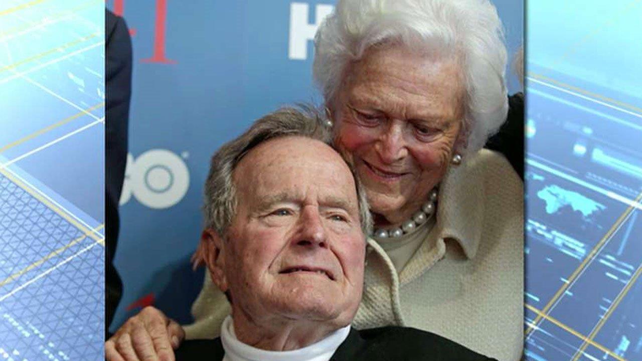 Former President Bush cleared from ICU