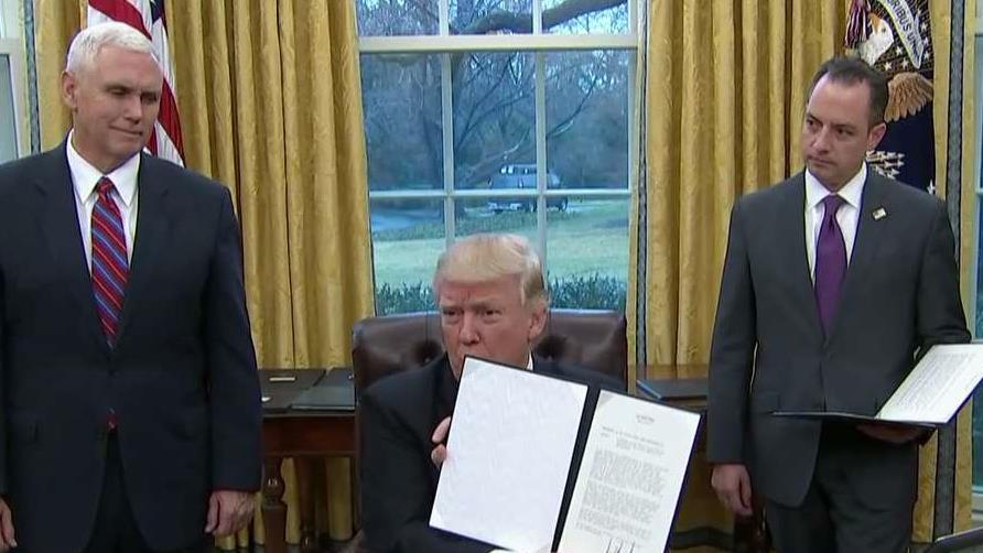President Trump fulfills campaign promise and kills the TPP